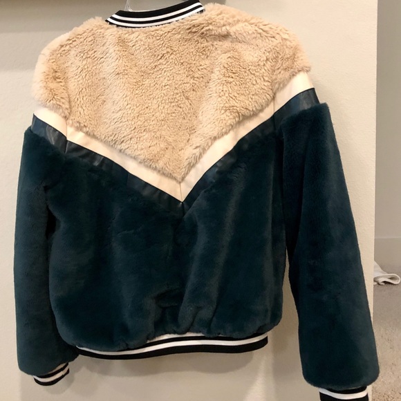 Apparis Florence Faux Fur Bomber - Picture 5 of 5